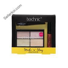 Technic Strobe n Slay Makeup Collection Gift Set ()